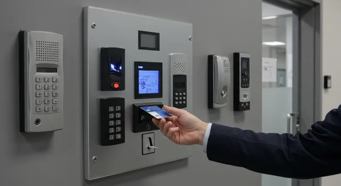 commercial automatic gates access control 