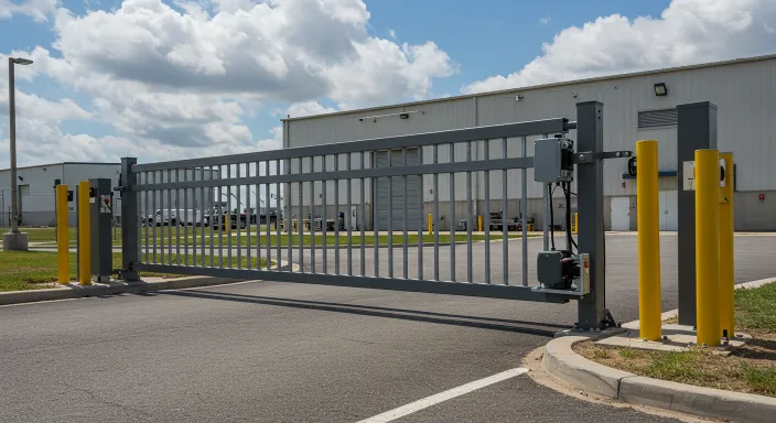 commercial sliding electric gate 