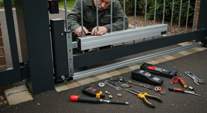 electric gate preventative maintenance